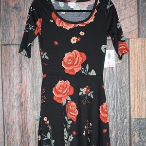 LuLaRoe Dresses - Lularoe Small NEW STYLE Nicole Dress LuLaRoe Dresses - Lularoe Small NEW STYLE Nicole Dress
